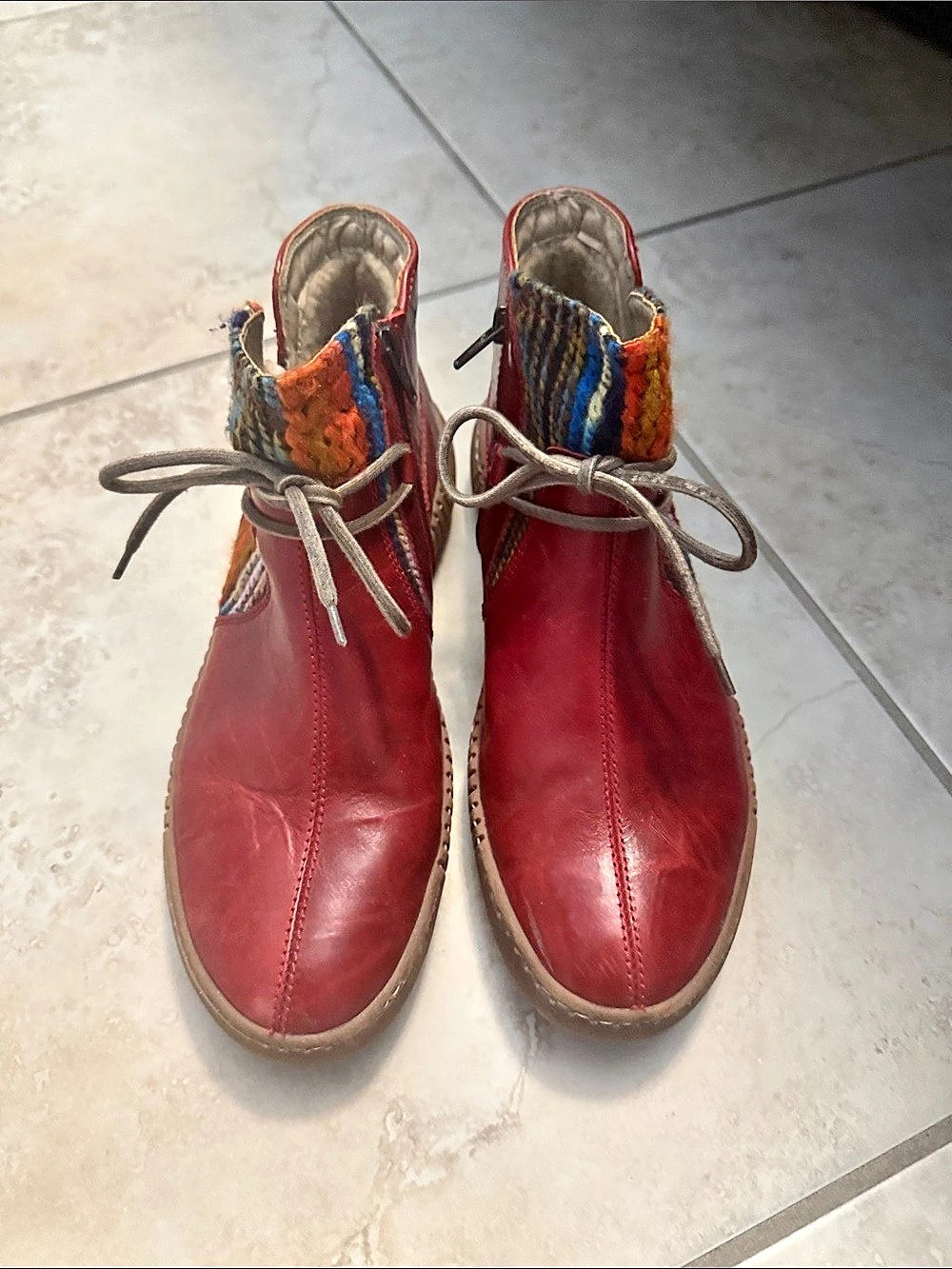 Josef Seibel Maren 06 Ankle Boot Boots Red & Multicolor EU 42